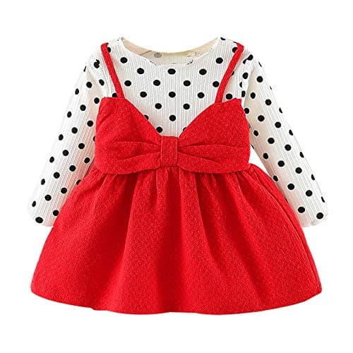 Adorable vestido de bebé estilo Minnie
