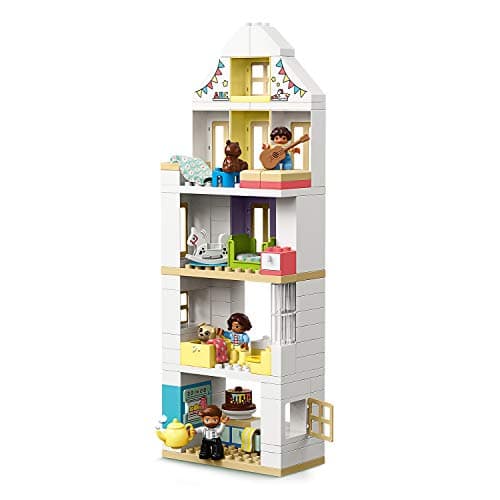 Casa de muñecas Lego Duplo, 3 en 1, con familia: versión de torre