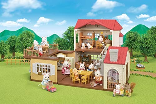 La gran casa brillante para las muñecas de la familia Sylvanian