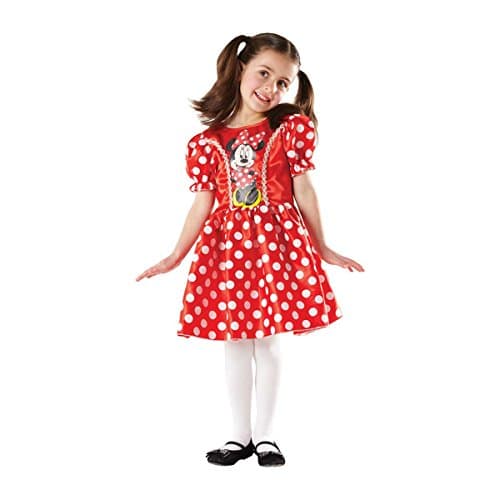 Vestido rojo Minnie Mouse para el disfraz