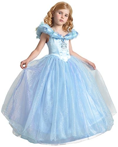 Vestido estilo Cenicienta con mariposas en el escote