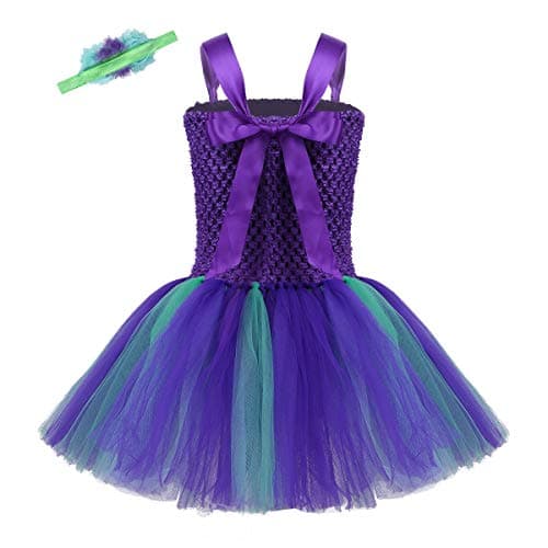 Vestido de tutú morado