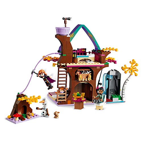  La casa del árbol encantado Cabane de La Reine des neiges 2 en lego con Olaf, Anna y Mattias de 6 años de edad