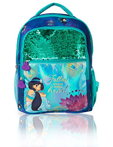  Mochila de la Princesa Jazmín Sequin