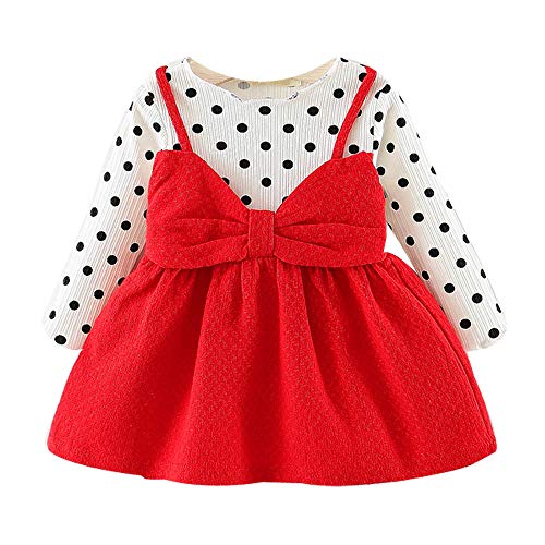 Adorable vestido de bebé estilo Minnie