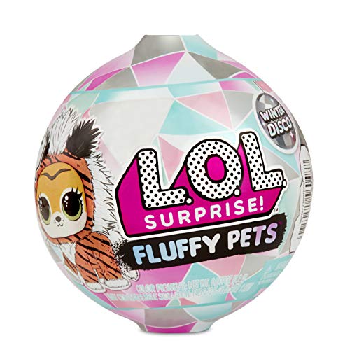 Bola sorpresa LOL muñeca Flutty Pets que contiene un animal LOL y sorpresas y accesorios