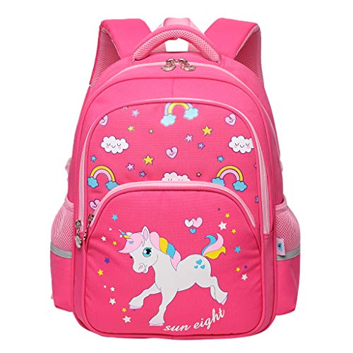 Correas ergonómicas para una bolsa escolar de unicornio CP