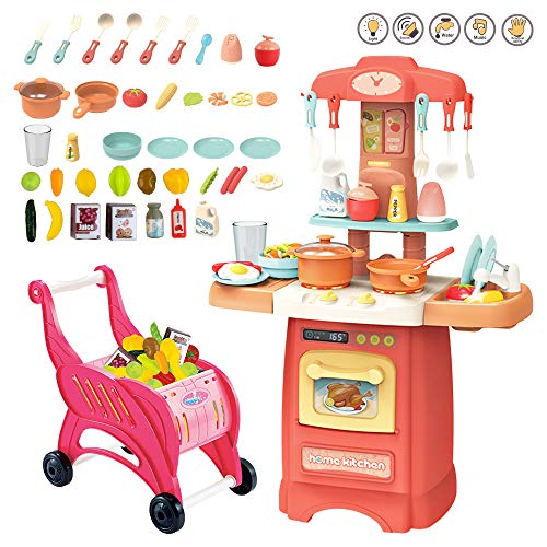 Dinette de plástico con caddie