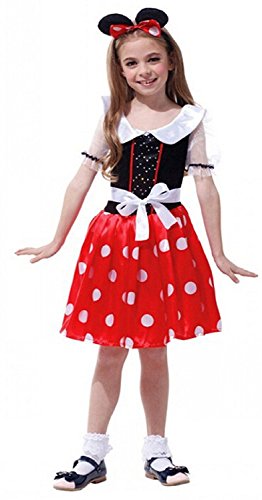 Disfraz de Carnaval de Minnie rojo