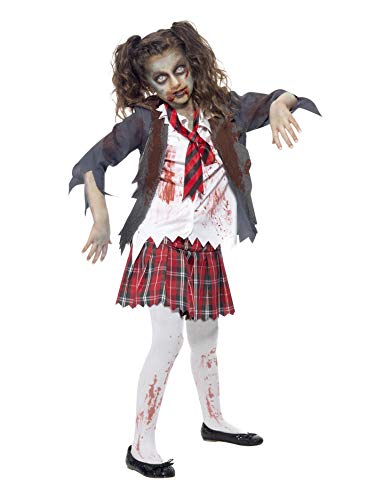 Disfraz de colegiala zombie para Halloween