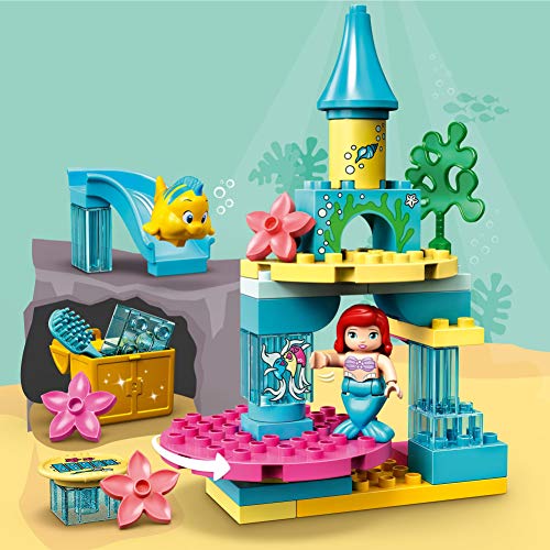 El castillo bajo el mar de Ariel en lego Duplo
