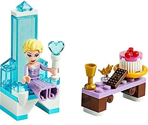 El trono de Elsa en Lego