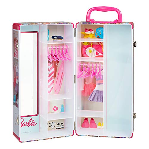 Estuche portátil de ropa para la muñeca Barbie Klein