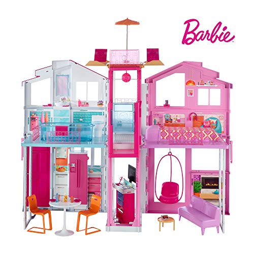 Gran casa de muñecas Barbie de Luxe de 2 pisos 