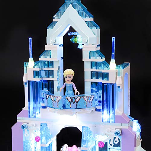 Kit de luces del Palacio de Hielo Mágico de Elsa de las Princesas de Disney de LEGO 