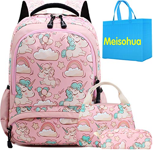 La bolsa de Unicornio Meisohua Rosa para el CP un best seller sus accesorios variados : kit y lunch pack