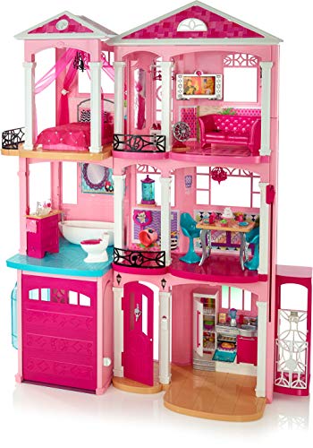 La casa de ensueño de la mega gran muñeca Barbie con ascensor