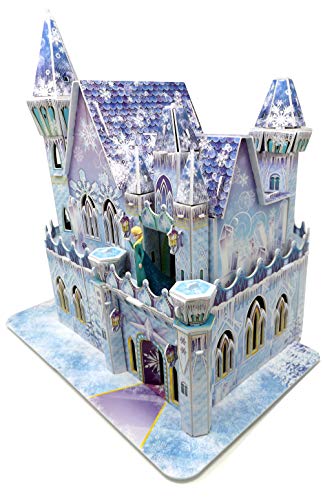 La casa de muñecas que se construirá: el palacio de Elsa de la Reina de las Nieves