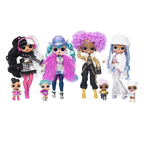 Maniquíes de muñeca con mini L.O.L. Muñeca sorpresa de la serie OMG Disco Winter