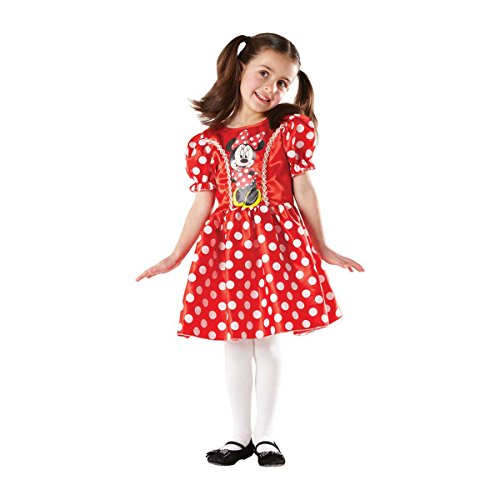  Vestido rojo Minnie Mouse para el disfraz