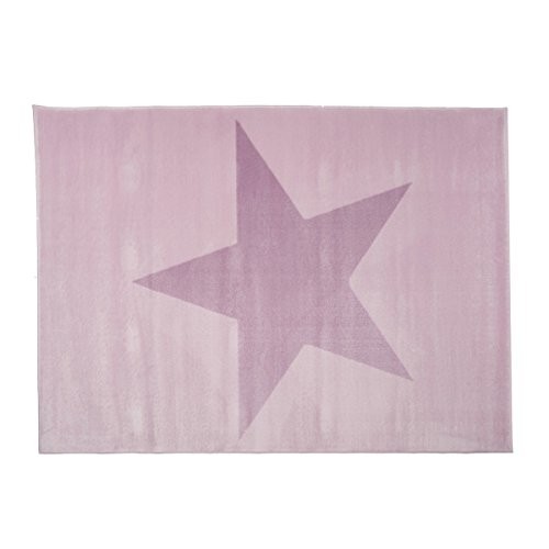 Alfombra rosa para un cuarto de princesa