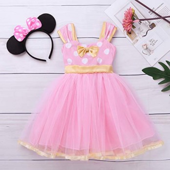 Vestido de Minnie Mouse para niña