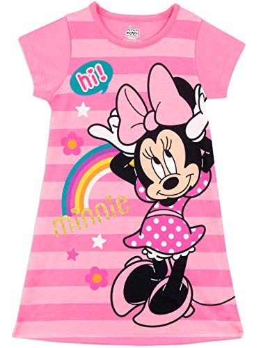 Vestido a rayas rosas de Disney Minnie