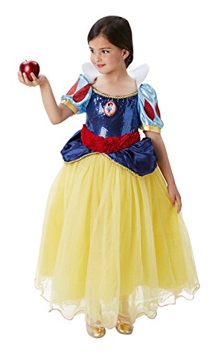 Vestido de Blancanieves con enagua de vela de Disney para niña