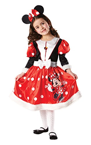 Vestido de carnaval Minnie Mouse rojo