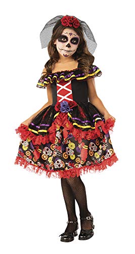 Vestido de Halloween para la chica del Día de los Muertos