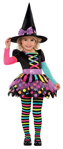 Vestido de niña de Halloween: Pequeña bruja de hadas