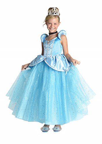 Vestido de princesa estilo Cenicienta para niña