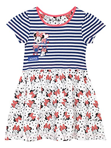 Vestido de tutú de Minnie Mouse a rayas de Disney