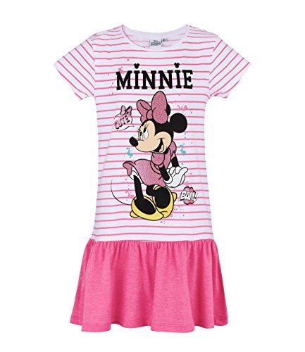 El Vestido Marino a rayas rosa de Disney Minnie