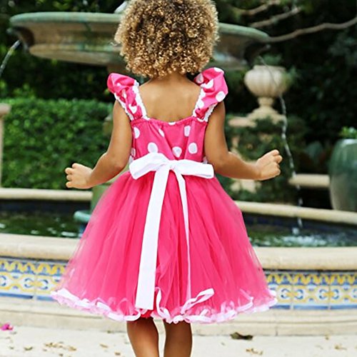 Vestido original estilo Minnie con tutu