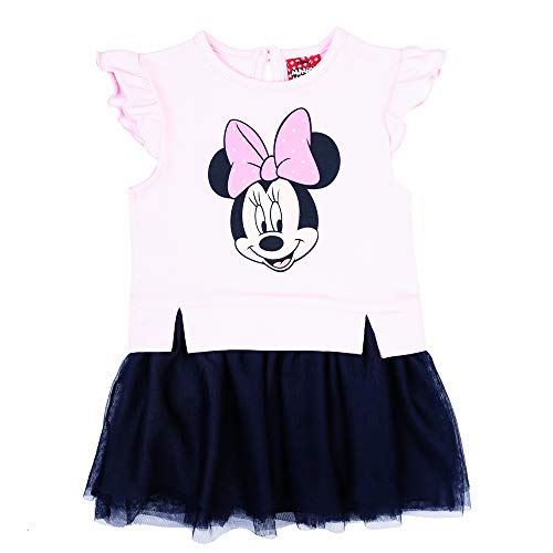 Vestido rosa y negro de Minnie Mouse Tutu de Disney